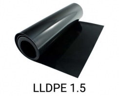Геомембрана LLDPE (ЛПЭВД) толщиной 1.5 мм